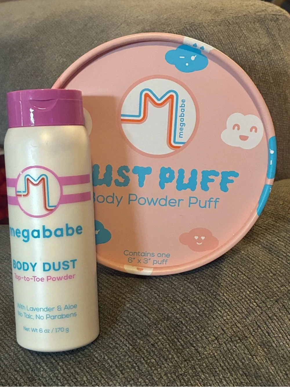megababe Pink Body Dust Top-to-Toe Powder